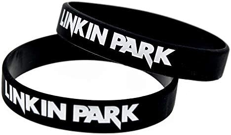 Dixinla Sports Wristbands Fashion Bracelet Silicone Hand Ring Rock Band Linkin Park Star Wrist