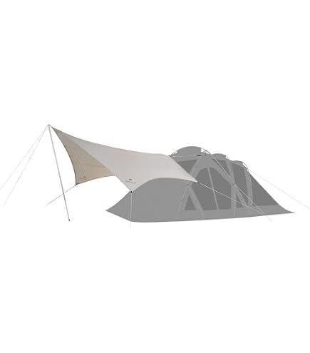 Amazon.com : Snow Peak Amenity Tarp Hexa L Set, TP-851SR Tarp