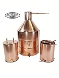 20 Gallon Copper Moonshine Still with Worm & Thumper by North Georgia Still Company