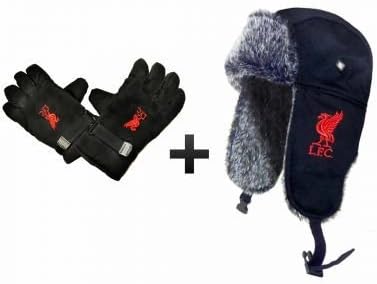 liverpool hat and gloves