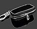 SHANG MEDING Black Premium Leather Car Key Chain Coin Holder Zipper Case Remote Wallet Bag (KIa)