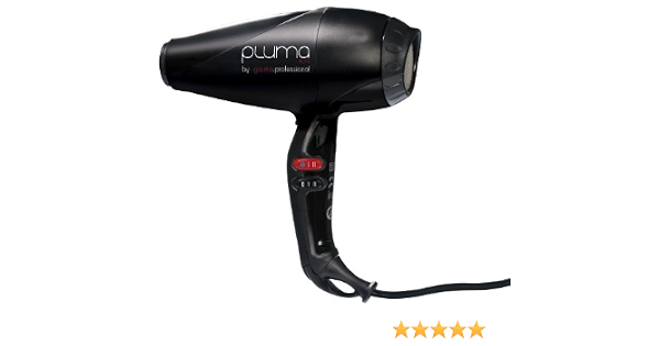 GAMA ITALY PROFESSIONAL Pluma 4500 - Secador de pelo por iones, color negro  : Amazon.es: Belleza