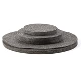 Richards Homewares Felt Plate Separators - Gray