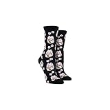 Socksmith Women's Socks Lucky Cat Crew Black 1pair