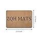 ZQH Mats Funny Welcome Doormat Indoor Decor Halloween Doormat Halloween Decor I Smell Children Hocus Pocus Doormat Personalized Monogram Anti-Slip Rubber Back Novelty Mat (23.7 X 15.9 in)