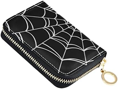 Amazon.com: WELLDAY Little Cats Purple Credit Card Holder Leather