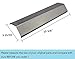 VICOOL 15 3/8'' Grill Heat Plate Replacement for Brinkmann 810-3660-S, 810-2511-S, Stainless Steel Heat Shield Tent for Backyard Grill, Aussie, Charmglow, Uniflame and Other Grills, hyJ231A