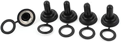 10Pcs 12mm Threaded Waterproof Toggle Switch Cover Cap Boot Rubber Cover Cap