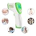 Non-Contact Infrared Thermometer Body and Surface Forehead Digital Thermometer with Instant Reading (6-8 SEC), Fever Alarm, Memory Recall for Both Baby and Adults(Green)