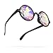 OULYLAN Kaleidoscope Glasses Rainbow Sunglasses Women Men Party Festival Glasses