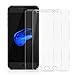 Ace Teah Apple iPhone 7 Plus Screen Protector Film Ballistic Tempered Glass 9H Hardness Screen Cover HD Clear with Easy install Wings for 5.5 Inch Apple iPhone 7 Plus (3-Pack)