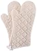 Bestjoy Terry Cloth Oven Mitts Heat Resistant to 482° F 15 Inch 100% Cotton Set of 2