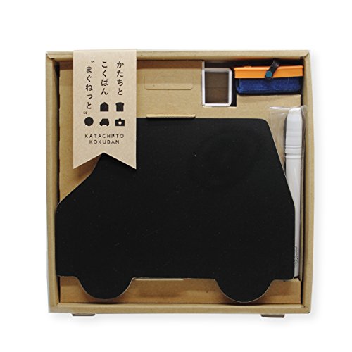 BrandName Shape Your Day Chalkboard Set Adventure Magnet, Black, One Size