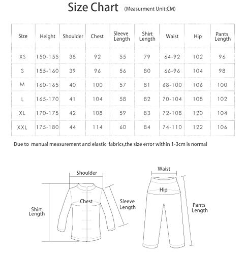 image for KSUA Womens Martial Arts Uniform Tai Chi Suit Chinese Kung Fu Clothing