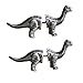 Tabwing Cute Dinosaur Piercing Stud Earrings (Silver)