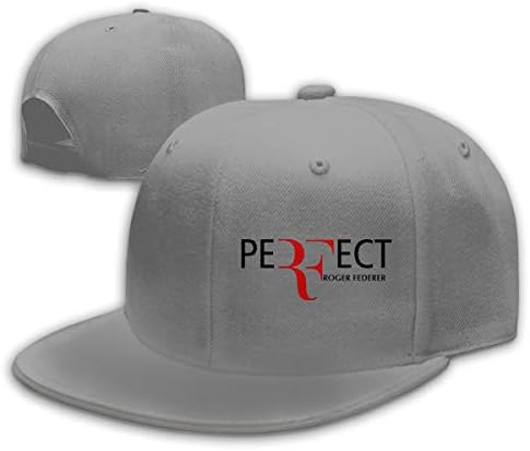 Men&Women Baseball Hat Roger Federer Baseball Cap Gray