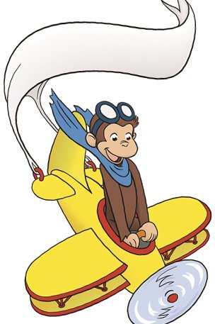 Curious George With Yellow Hat - 8