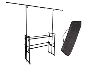 Mobile dj lighting rig