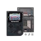 (Retor MINI) Handheld Game Console , Mini Translucent Game Console GBA System , build-in with 40 Classic GBA Games Console , 900+ Classic Games support TF card, for Kid's Christmas Thanksgiving Gift