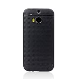 HTC ONE M8 Case, HP95(TM) Multihole Dots Gel TPU Case Cover Skin Shield for HTC ONE M8 (D)