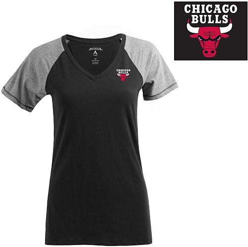 Amazon.com : Chicago Bulls Women's Black Energy V-Neck T-Shirt : Sports & Outdoors