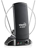 ViewTV AR-468AW 70 Mile Indoor Standing Amplified Digital TV Antenna - Adjustable Gain
