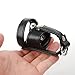 Leather C/B Rings, Hezong Adjustable Cockrings Strap Ball Stretcher SM Sex Toy for Men (Black)