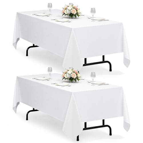 Decorelia White Reusable Waterproof Table Cloths
