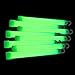 Green Glow Sticks Bulk Pack - 25 6” Industrial Glow in the Dark Party Supplies Bulk Glow Sticks Pack for Glow Party Favors + Glow Stick Necklaces