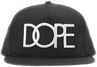 DOPE CLASSIC LOGO SNAPBACK (one size, Black)