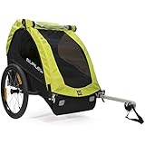 Fahrradanhänger Kids Tourer L2 orange-silber / 1-2 Sitzer/ Verdeckfarbe