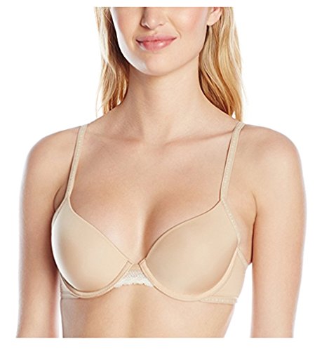 Calvin klein women s everyday lightly lined demi bra, connected, …