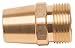 Forney 75118 M22M by 1/4-Inch Female Long Screw Nipple