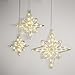LampLust Pre-lit Lighted LED Star, Indoor/Outdoor Use, Timer Option, Warm White Lights, 16 inch - for Eid & Ramadan Decorations, Wedding Decor for Windows and Walls