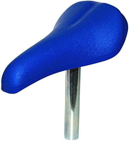 KIDS BIKE SADDLE BLUE WITH SEATPOST DIAMETER 22MM COMFORT DESIGN SOFT TOUCH BMX 10" 12" 14" 16" 18" 20" CHILDREN GIRL BOY