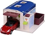 Tomica Town Play Charge series auto shutter garage (japan import) by Takara Tomy
