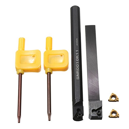 EsportsMJJ SER1010H11/SNR0010K11 10mm Lathe Index Threading Turning Tool Holder Set