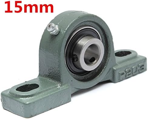 15mm KP002 Zinc Alloy Seat Belt Bearing Zinc Alloy Pillow Block Bearing