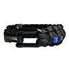 MiliTactical-Thin-Blue-Line-Paracord-Bracelet-Police-Lives-Matter-Sizes-7-8-8-9-AdjustableStainless-Shackle