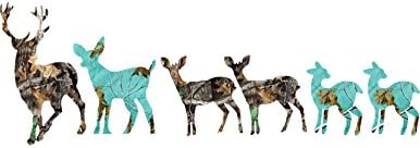 Best Deer Family Camo/Bucks/Does/TEAL Camo