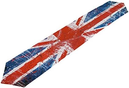 Cicily Double-Sided Printing Union Jack Table Runner 13x90 Inches Long Table Top Home Decor