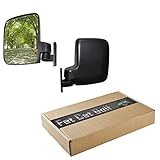 Golf Cart Side Mirrors 1 Pair 2 Mirrors Fits E-Z-GO Club Car Yamaha TXT DS Drive G22 Precedent