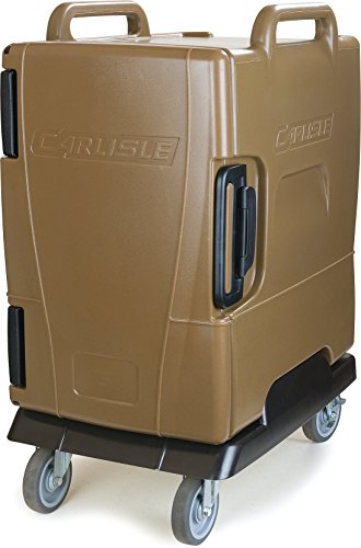 Carlisle IT40043 Cateraide IT End Loading Insulated Food Pan Carrier, 6 Pan Capacity, Caramel