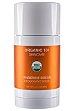 ORGANIC 101 Tangerine Dream USDA Certified, All Natural, Extra-Strength Deodorant No Aluminum, Parabens, Other Toxic Chemicals, Stay Clean, Smell Fresh (3.25oz, Satin Orange)