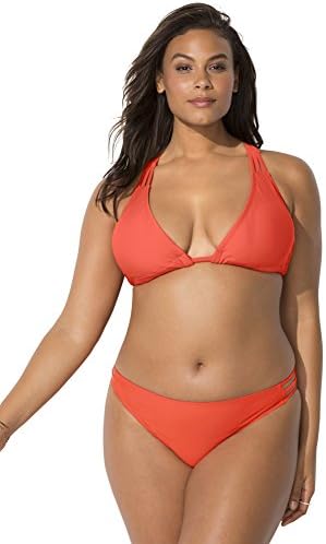 swimsuitsforall Women's Beach Babe Guava Bikini 14 Multi