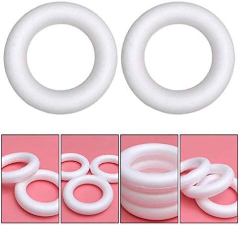 Christmas craft foam ring, polystyrene material, priced at $8.59.