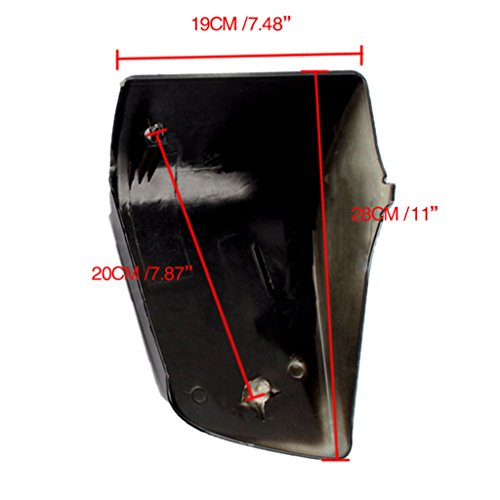 Battery Side Fairing Cover For Honda Shadow ACE VT750 VT400 1997-2003 (Chrome)