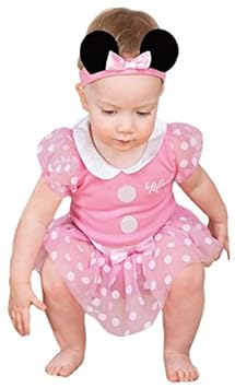 Kleid bis Minnie Maus Infant Kostüm, pink, 3–6 Monate