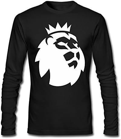 Men's Premier League Top-level Football Spirit Long Sleeve T Shirt Cotton Tees