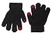 Sportoli Men's and Boys' Kids 3-Piece Striped Knit Cold Weather Accessory Set Warm Fleece Lined Pull On Hat Scarf and Gloves